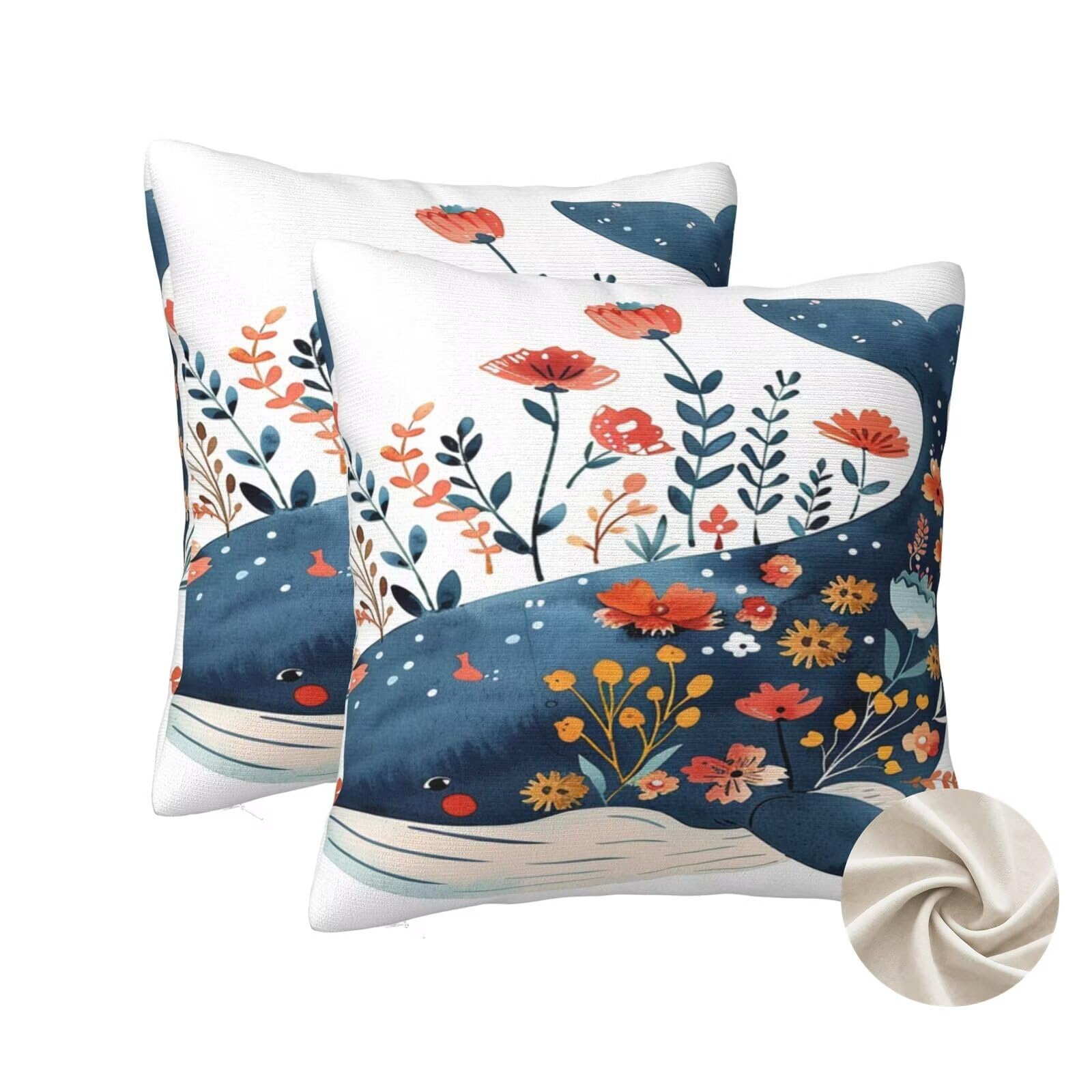 Housse coussin dessin animé 70x70 pour protéger et embellir vos grands oreillers