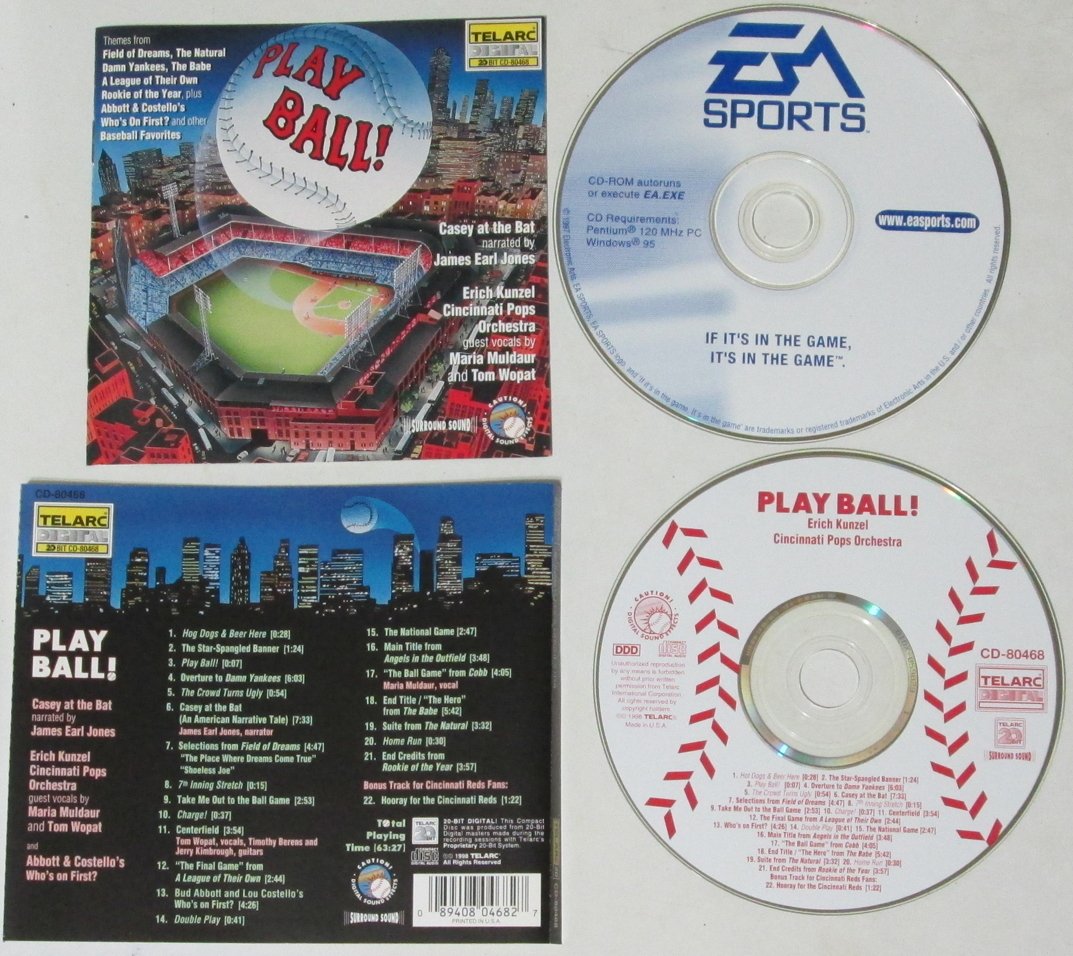 KUNZEL;E-CINCINNATI - PLAY BALL: A TRIBUTE TO BASEBA [Audio CD] KUNZEL;E-CINCINNATI POPS