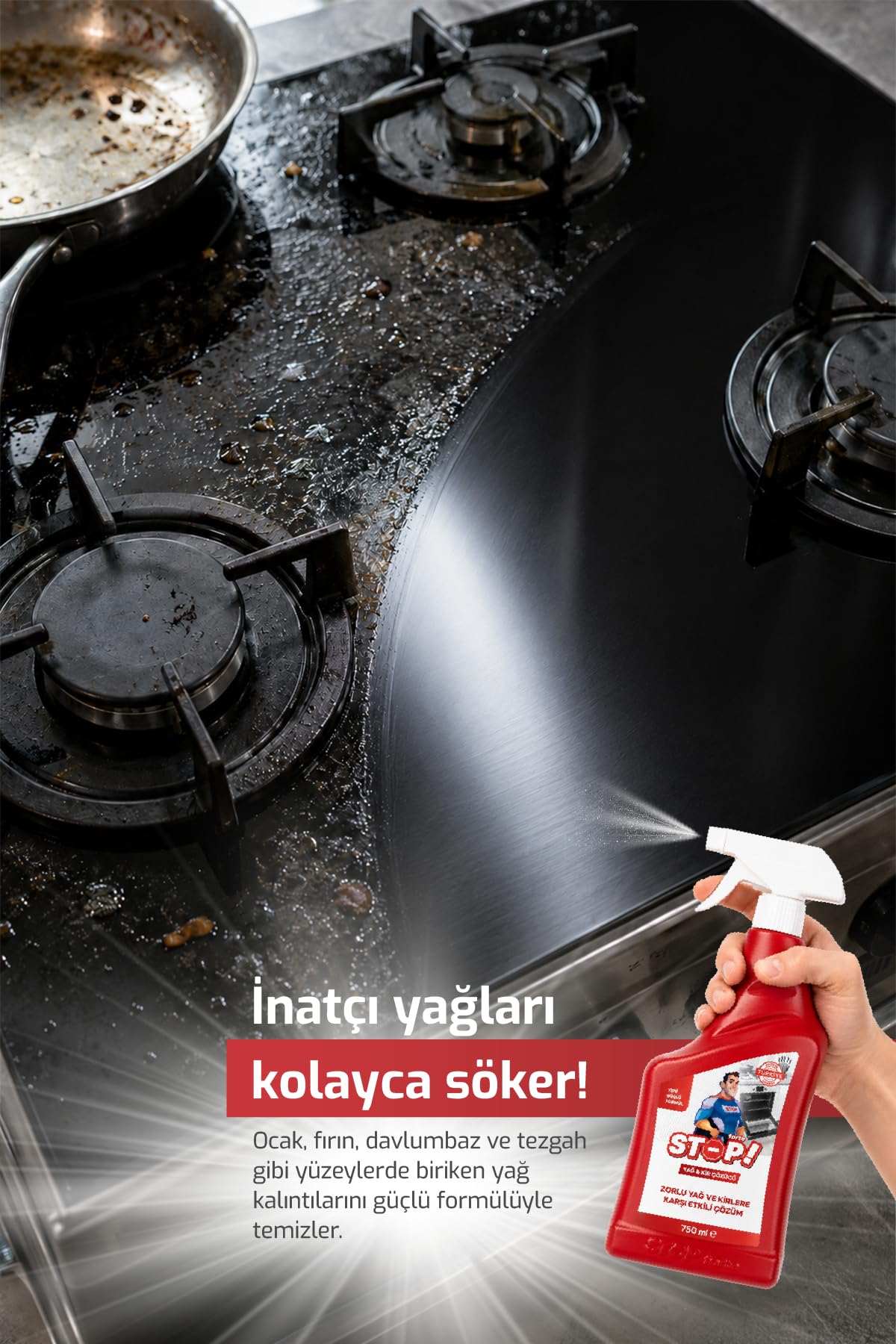 Stop Forte Yağ & Kir Çözücü
