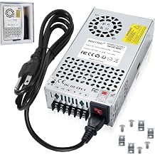24V 20A 480W DC Switching Power Supply, Universal Transformers AC110V/220V SMPS, Upgraded Output Port with Power Cord, 24 Volt Power Supply for 3D Printer, CCTV Camera Security System-X