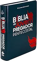 Bíblia do Jovem Pregador Pentecostal | SBB | Bíblia do Jovem Pregador Pentecostal - Capa em sintético, azul nobre: Almeida Revista e Corrigida (ARC)