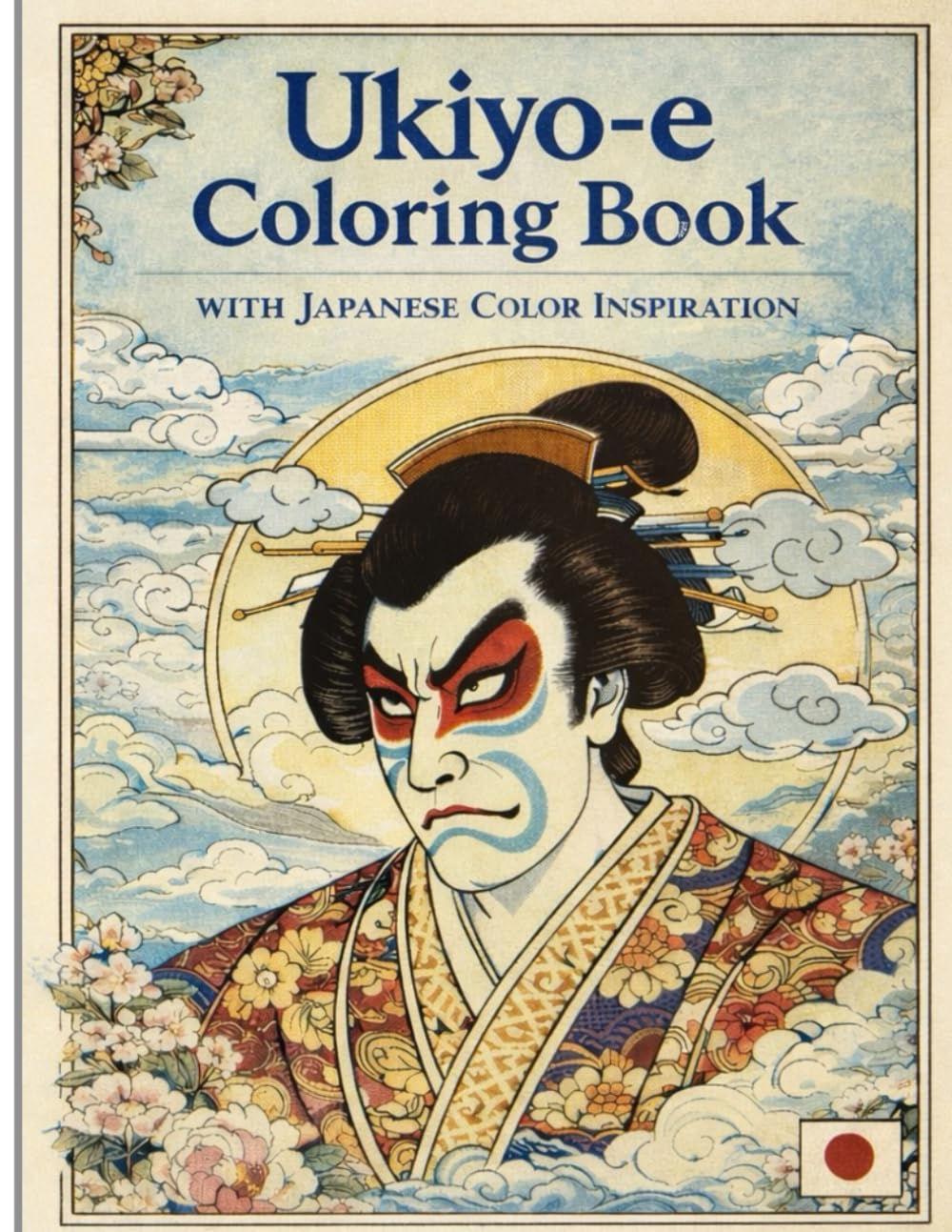 Ukiyo-e Coloring Book: with Japanese Color Inspiration