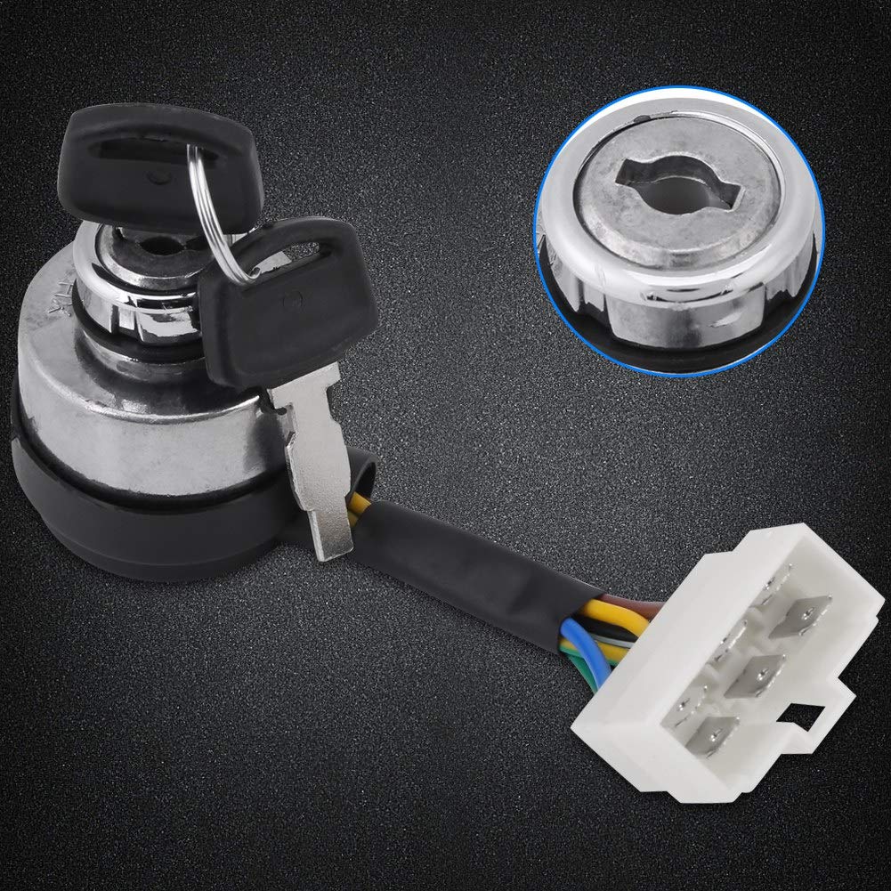 Shopping Pazzo Avviamento con interruttore a chiave di avviamento accensione a 6 fili per rimorchio per trattore per auto con generatore di gas 2.5-6.5KW 188F