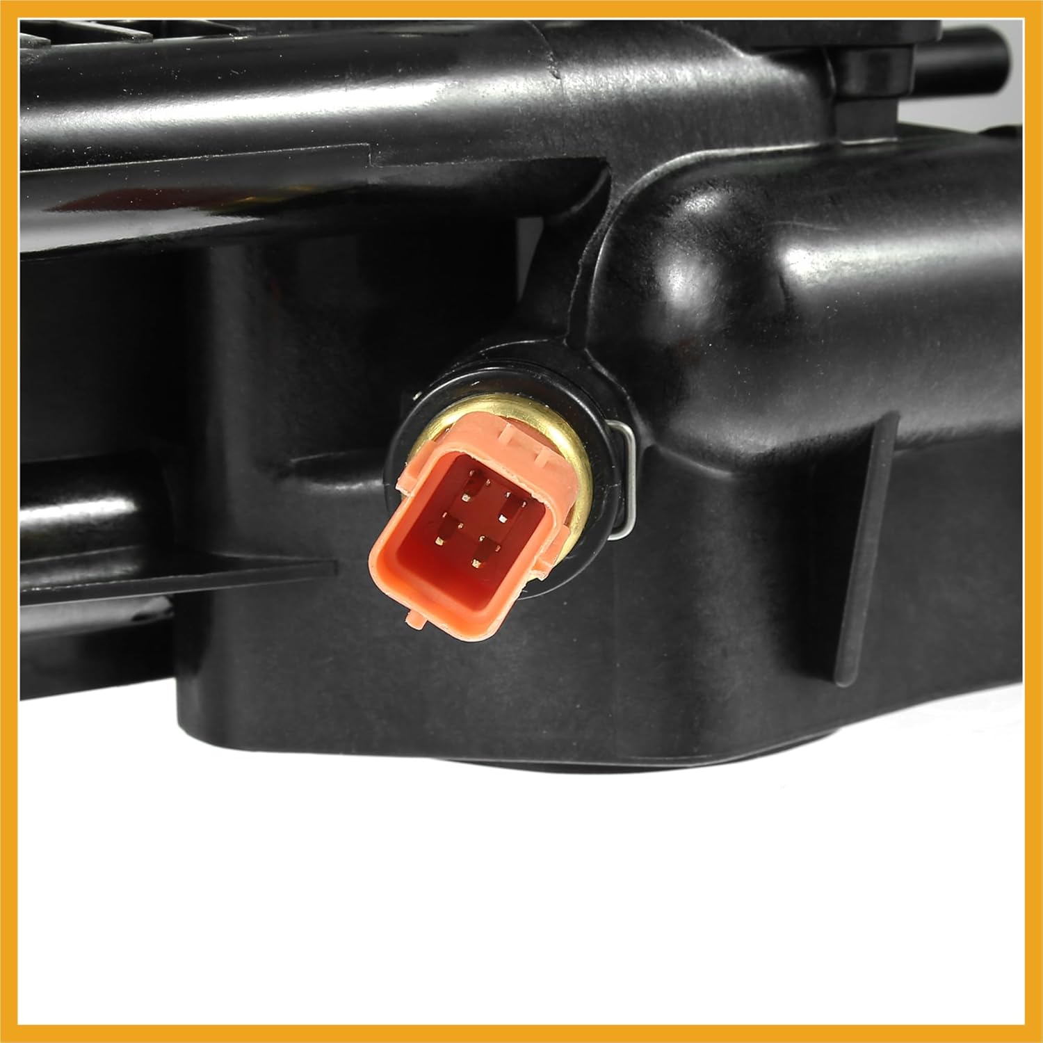 Engine Coolant Thermostat Housing Assembly for Kia Optima Sportage Sorento 11-15 for Hyundai Tucson Sonata Santa Fe 2.4L L4 11-12 25600-2G500 25600 2G500 Replacement