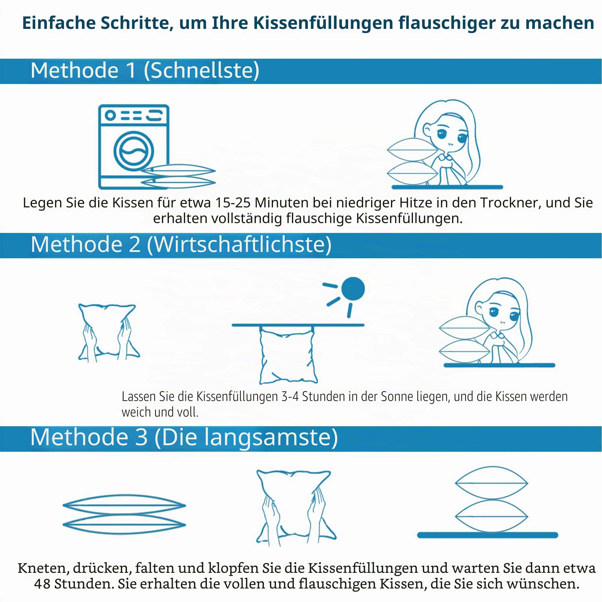 Outdoor-Kisseneinsätze, klein, wasserabweisend, Terrassenmöbel, dekorative Veranda, Couch, Premium, quadratisches Sofakissen, Weiß (40x40 cm 4er Set)