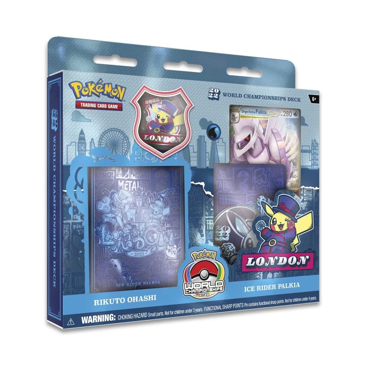Amazon.com: Pokémon Trading Card Games: World Championship Rikuto Deck :  Toys & Games