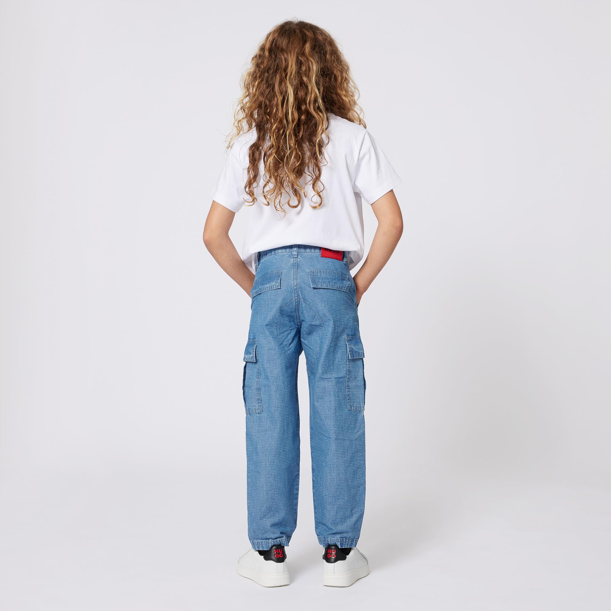Hugo G00572 T-Shirt Bambini e Ragazzi (Pacco da 1)