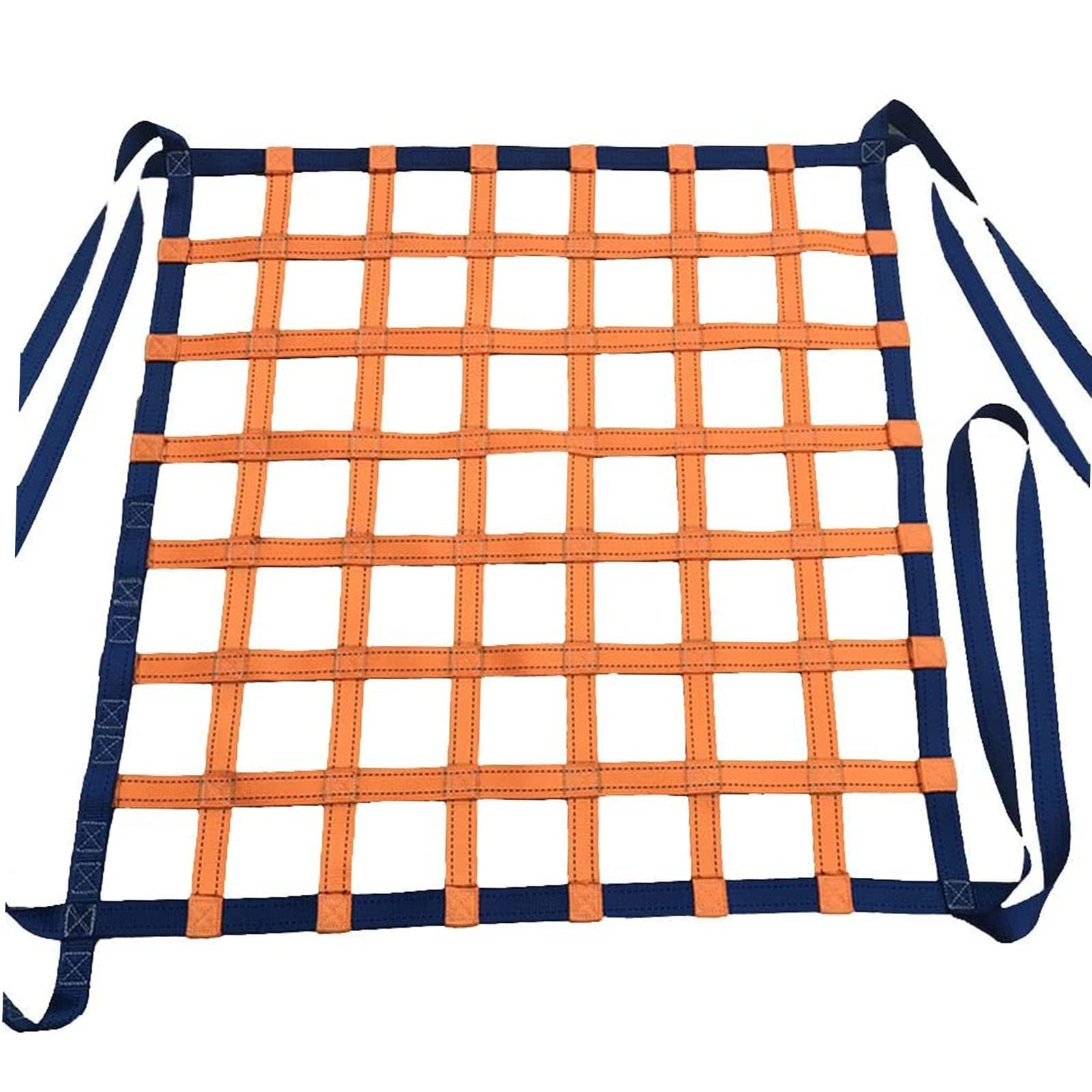 Redes De Eslingas De Elevación - Red De Carga De Poliéster, Eslingas De Red, Resistencia Al Desgarro, Resistente Al Desgaste, para Industria, Logística, Metalurgia, Construcción, Puertos (Size : 1 X