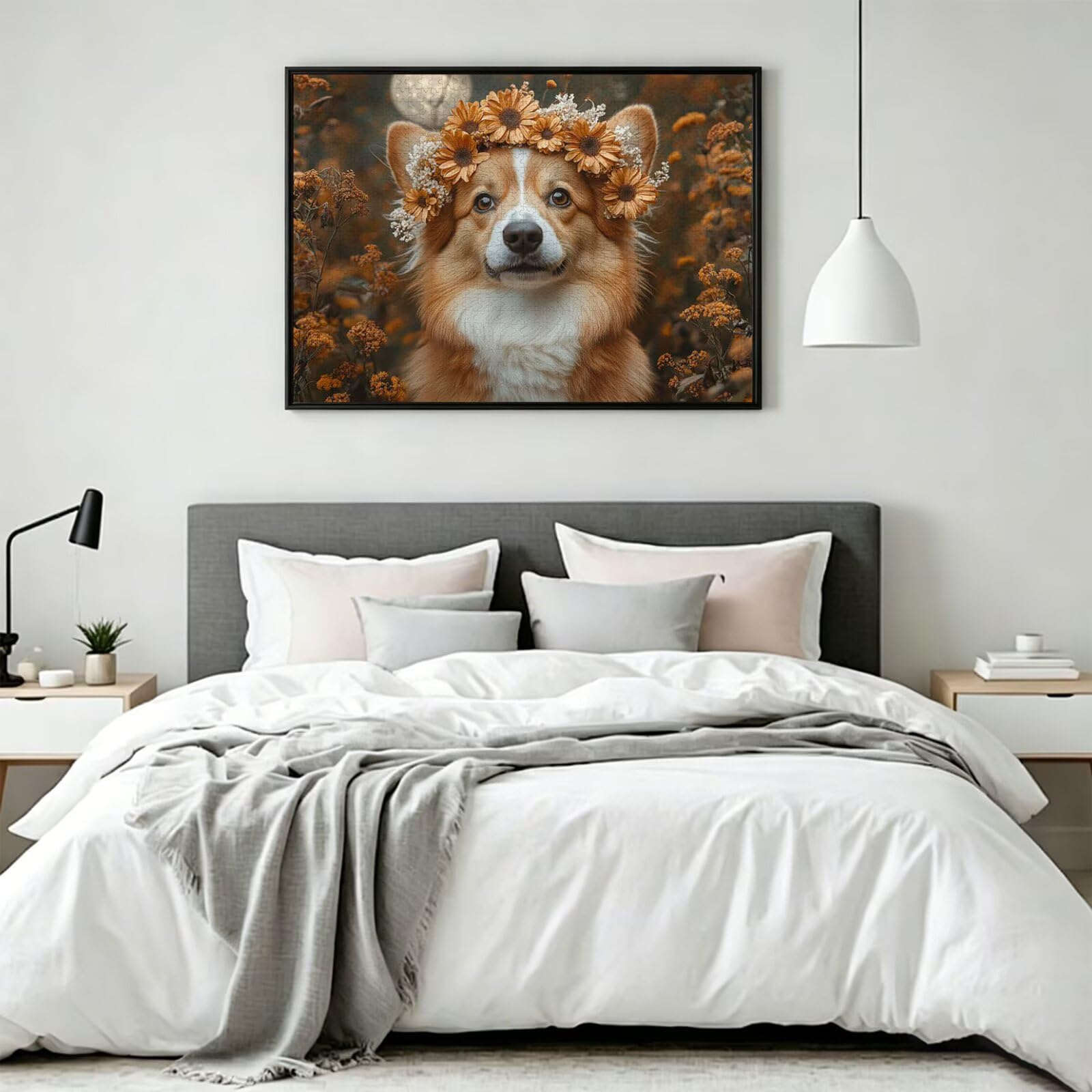 Puzzle 4000 Pezzi fiori Puzzle Classici per Gioco Familiare, n-67 | Impossibile Puzzles, Intrattenimento Creativo, Rilassamento e Intelligence, Regalo per Amore e Amico, Decorazioni Casa, cane