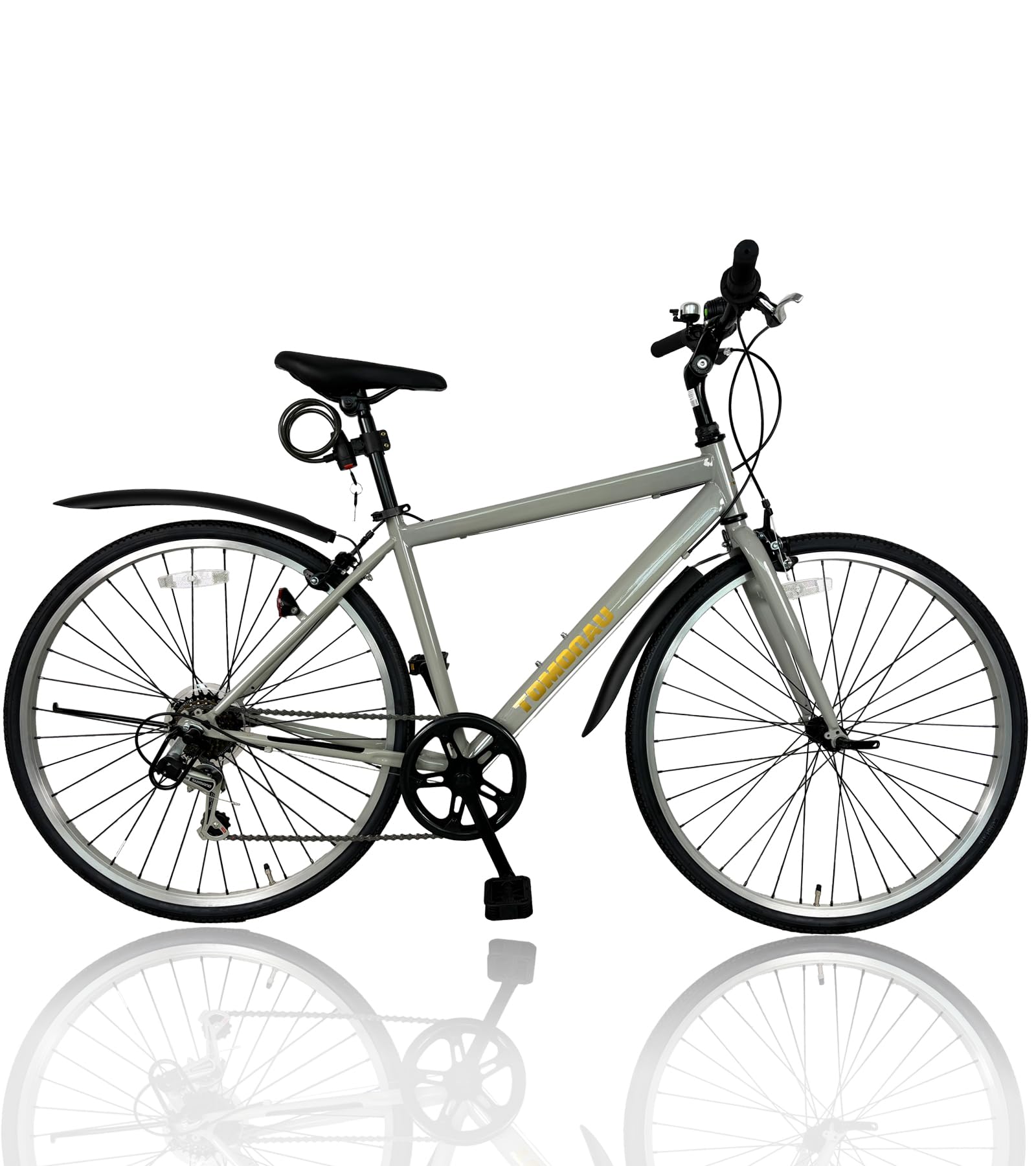 Amazon | TOMONAU クロスバイク フラットハンドルバー 自転車 26インチ  