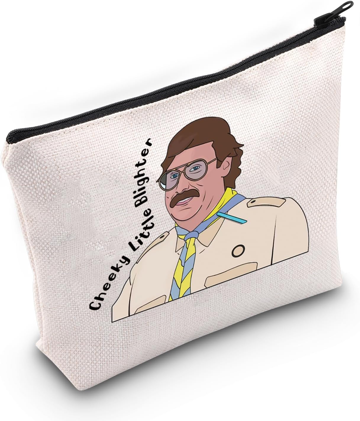 MNIGIU Ghosts Tv Show Inspired Pat Butcher Gift Cheeky Little Blighter Makeup Bag for Fans (Cheeky)