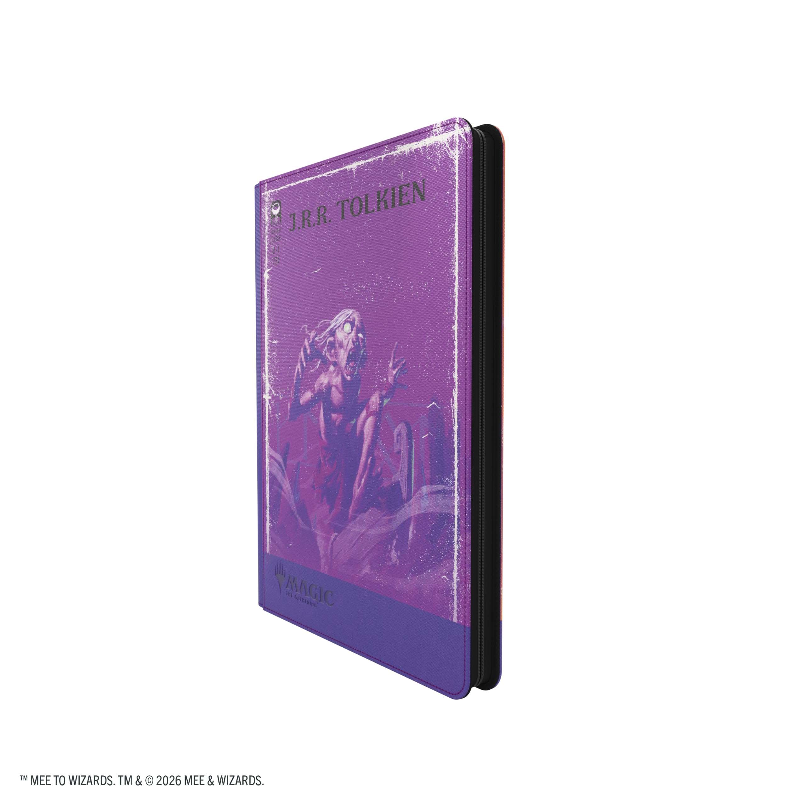 Gamegenic Magic: The Gathering | The Hobbit Zip-Up Album 18-Pocket - Villain 2/Land 2