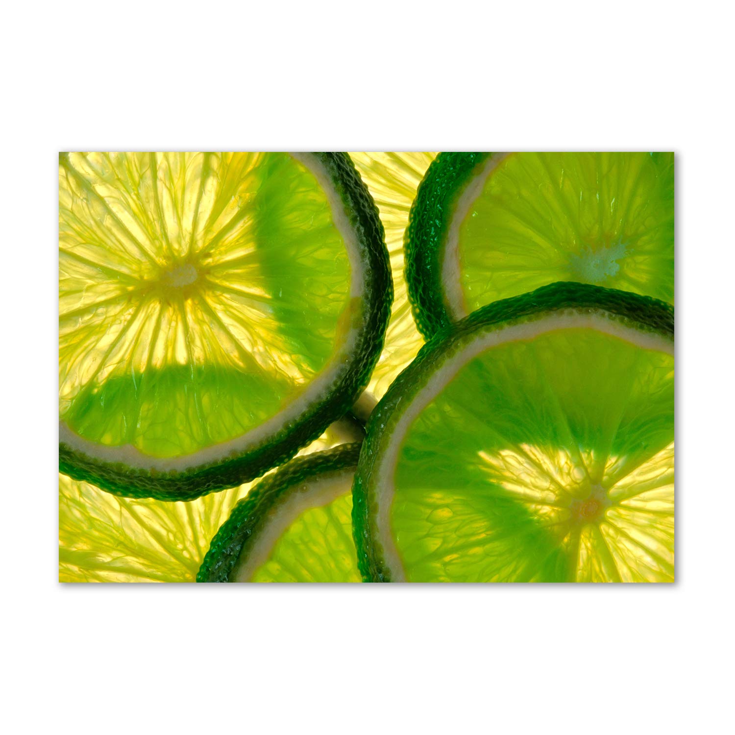 Image sur verre plastique cuisine tableau déco mural acrylique vert