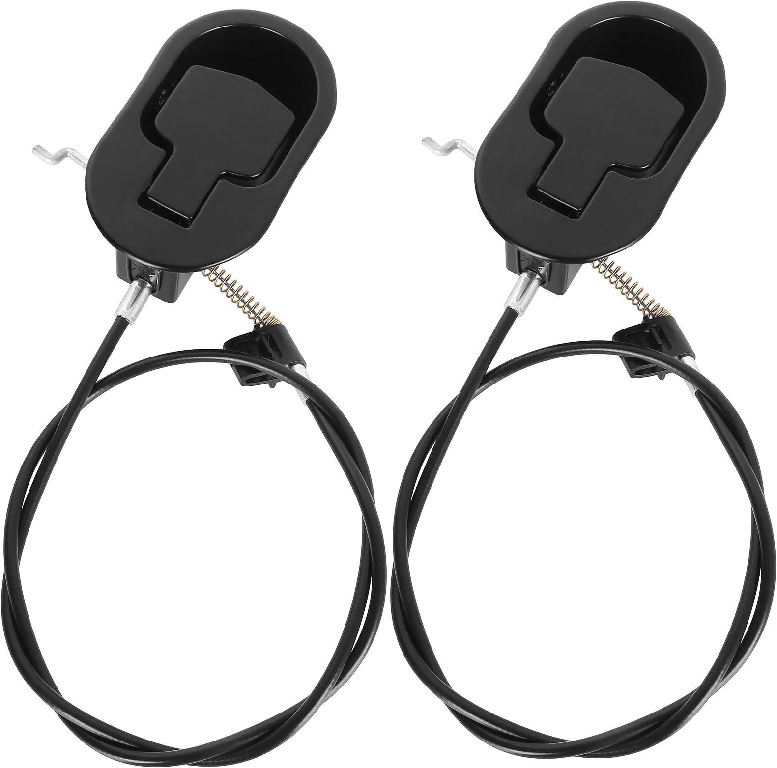 APACALI Recliner Pull Handle Replacement Set of 2, Fits Most Brands (4.75in) - Black