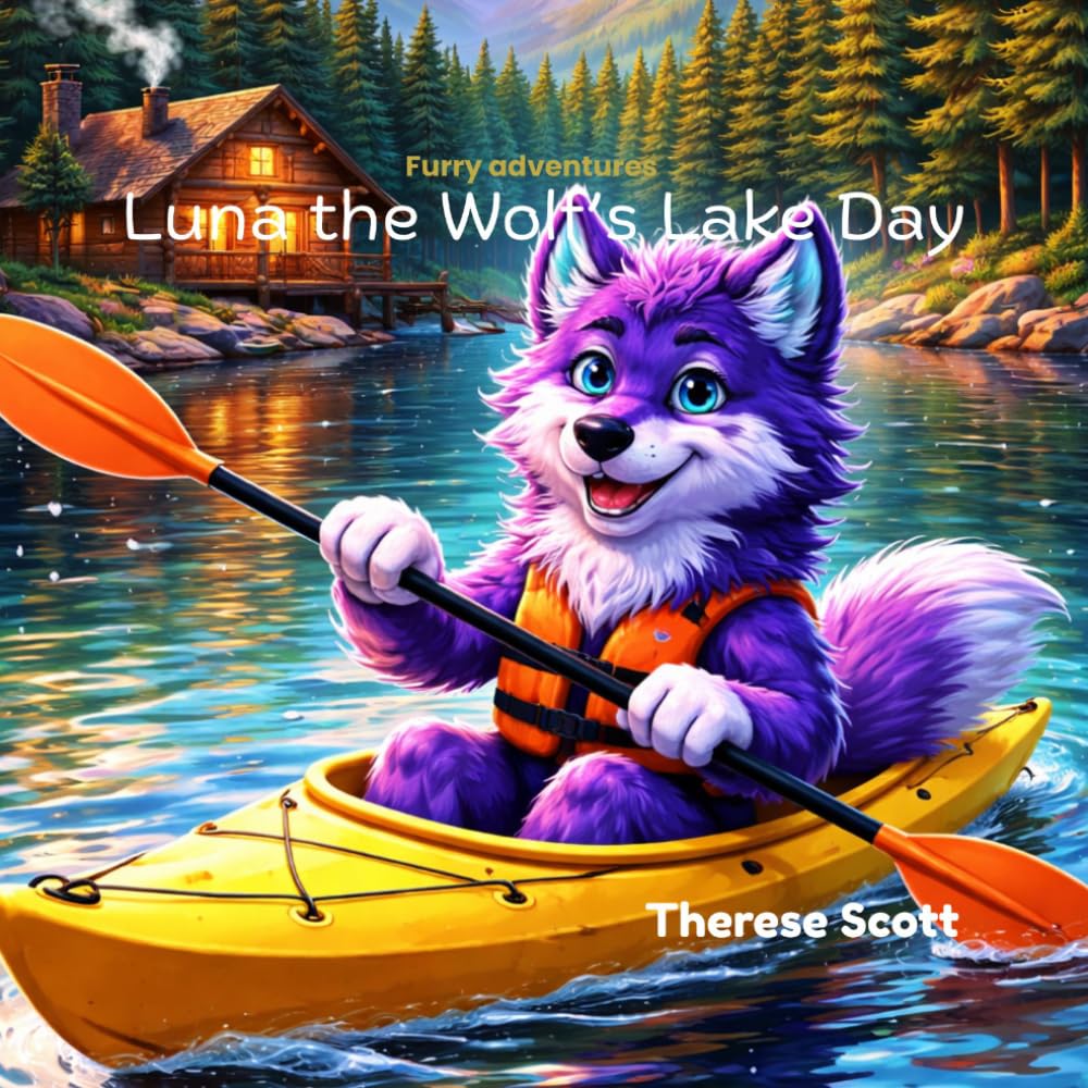 Luna the Wolf's Lake Day (Furry Adventures)