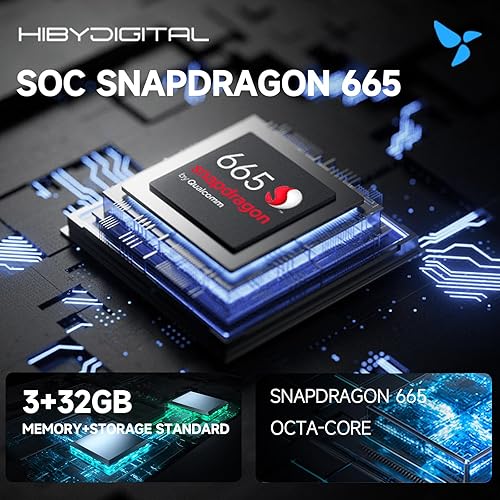 Miniatura 2 de HiBy Reproductor de música digital M300 con altavoz incorporado Android 13 OS Bluetooth WiFi y FM Soporta PCM768k DSD256 32G Negro