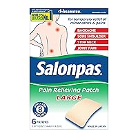 Algopix Similar Product 16 - Salonpas Pain Relieving Patch LARGE 6