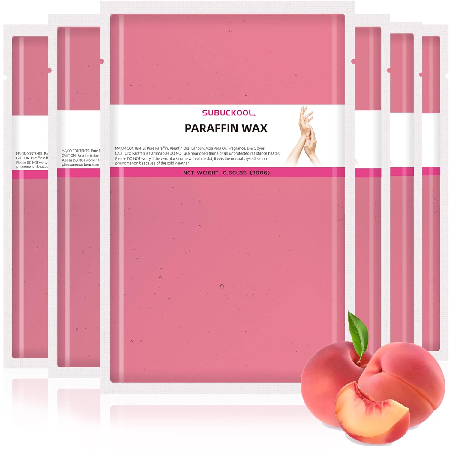 Paraffin Wax Refill, Paraffin Bath Bulk 6 Pack, Paraffin