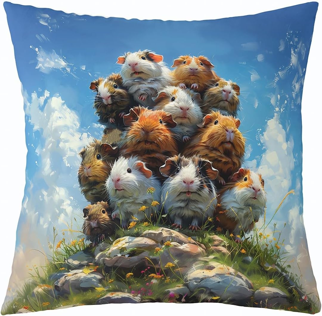 Erosebridal Koi Fish Throw Pillow Cover Cherry Blossom Pillow Cover 24X24 Apanese Style Ukiyoe Cushion Cover Oriental Exotic Carp Decorative Pillow Cover Vintage Retro Bedroom Decor
