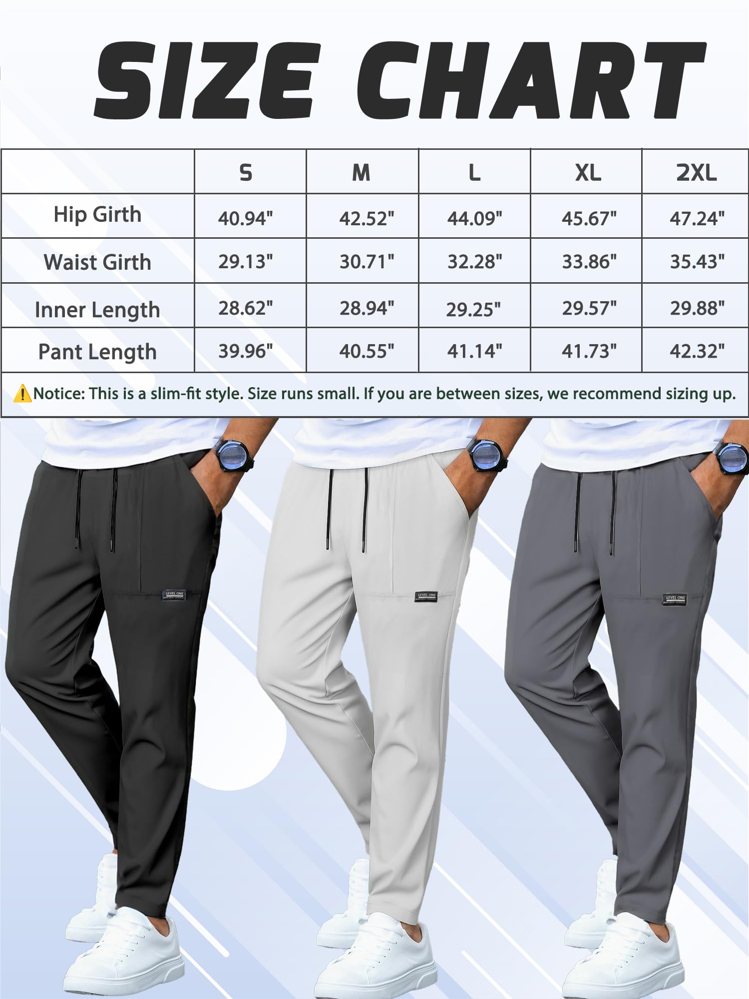 Pantalones deportivos de entrenamiento para hombre, cintura elástica, transpirables, para sesiones dinámicas de gimnasio — view 4