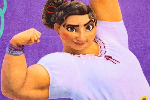 Miniatura 2 de Northwest Disney Encanto Luisa Flex Donkey Lift - Manta de felpa de 46 x 60 pies