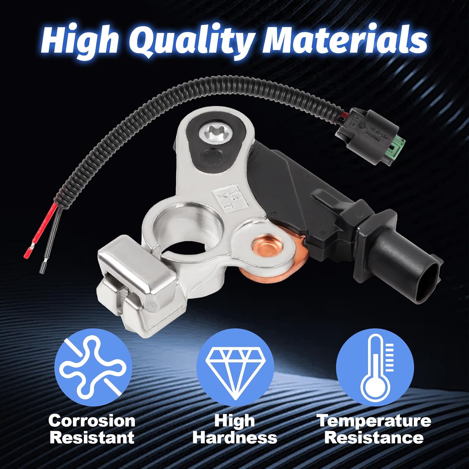 Battery Current Sensor 38920-TR0-A02 Battery Voltage Temperature Sensor Compatible with 2012-2016 Civic Crv,2013-2018 ILX RDX with Pigtail Connector 38920-TR0-A01
