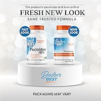 Vista 2 de Doctor's Best Fucoidan 70%, sin OMG, vegano, sin gluten, 60