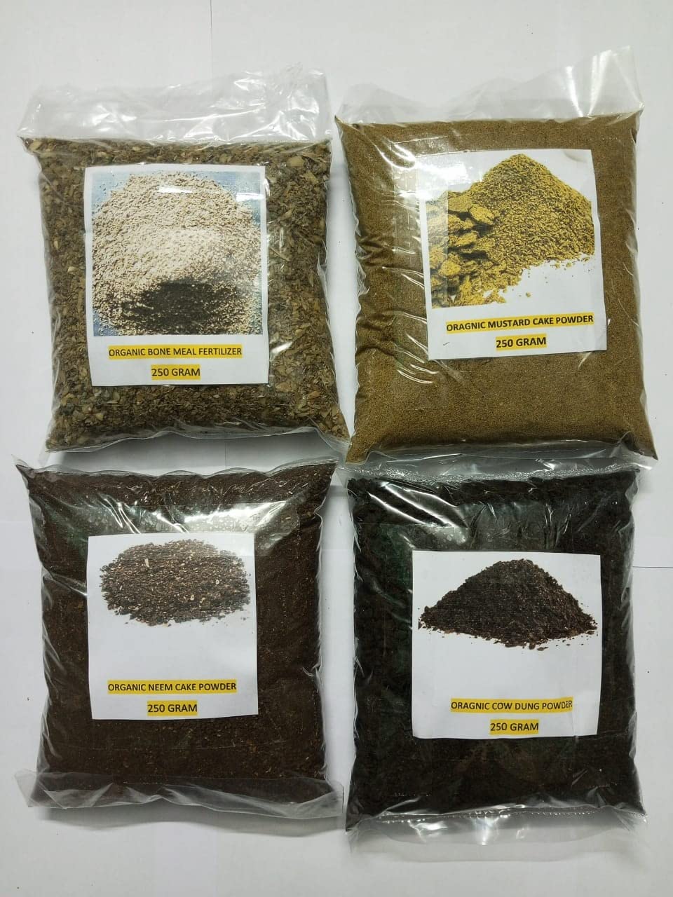 Nature Forest Pure Organic 4 in 1 Combo Fertilizer for Plants Bone Meal, Neem Cake, Cow Dung & Mustard Cake @ 250 gm Per Packet (B0BGX25FNP) Amazon Price History, Amazon Price Tracker