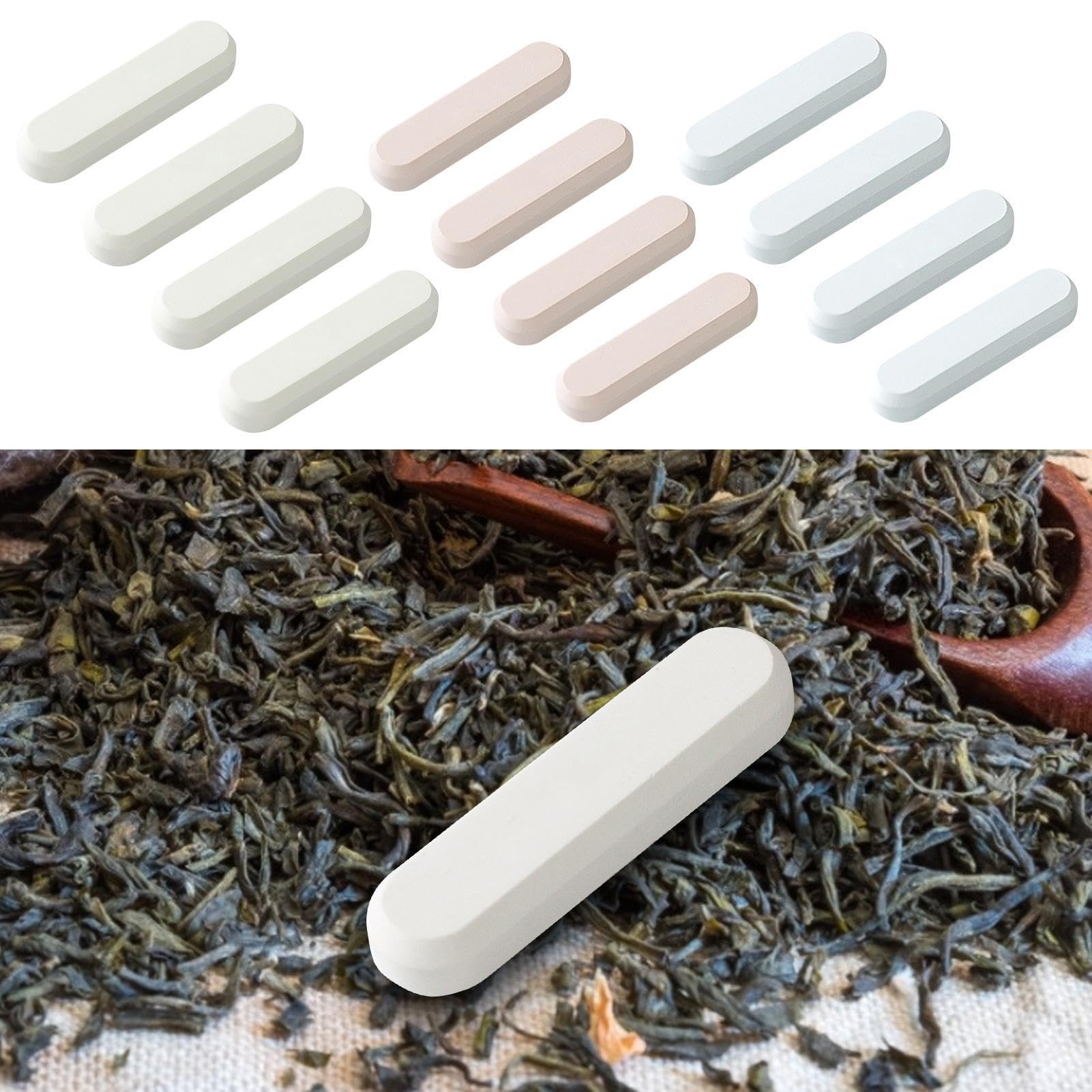 Diatom Drying Rod Stick - Diatomaceous Drying Stick, Diatomite Moisture Absorbing Sticks | 4 pc Moisture-Absorbing Drying Rod for Household, Portable Drying Stick for Food, Seasonings, Tea