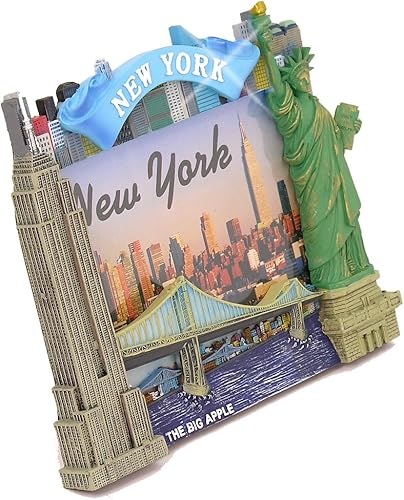 Miniatura 2 de Ciudad de Nueva York Imagen Marco para 4x 6Fotos de marcos de fotos de Nueva York Colección (6.75" Tall)