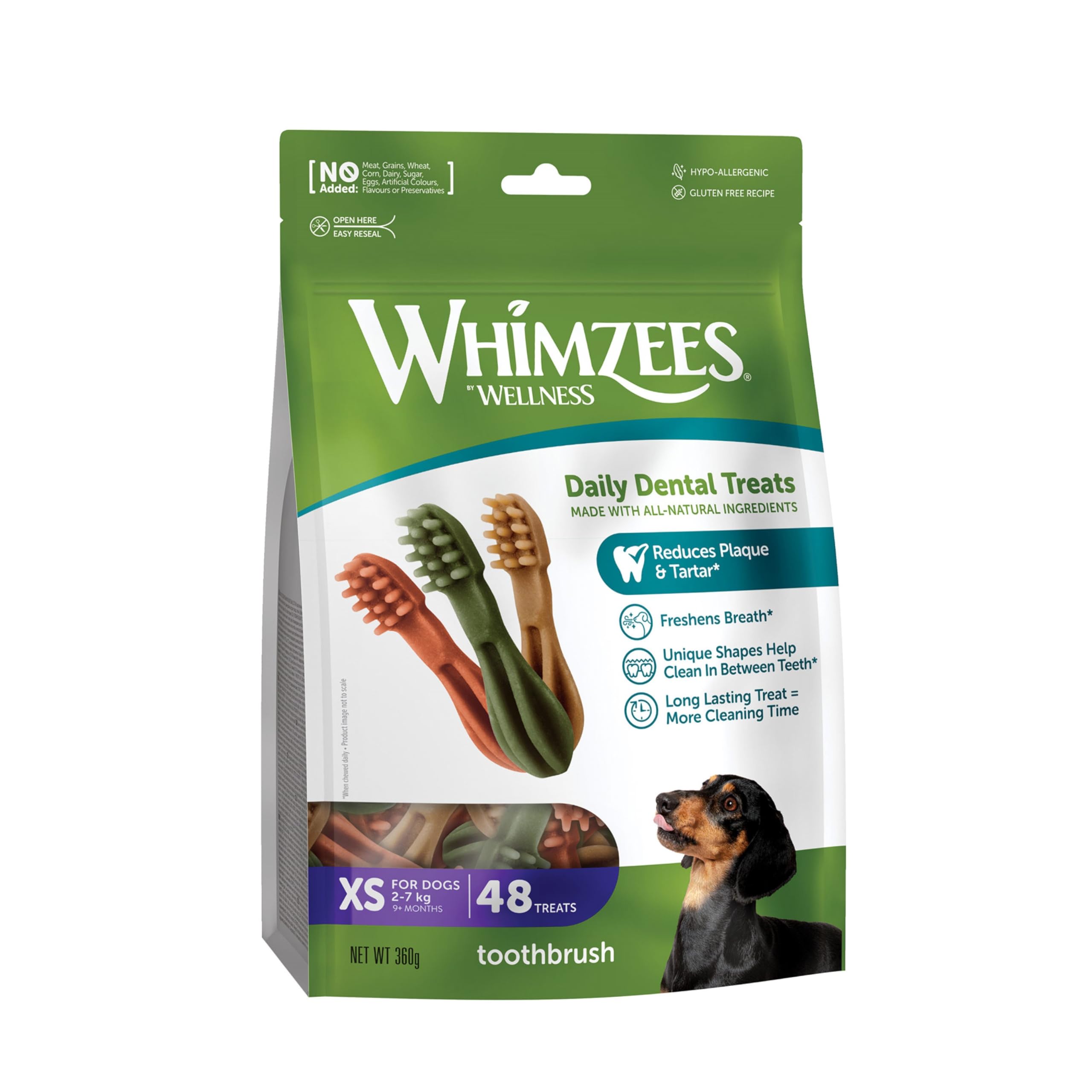 WHIMZEES Dog Toothbrush Star XS