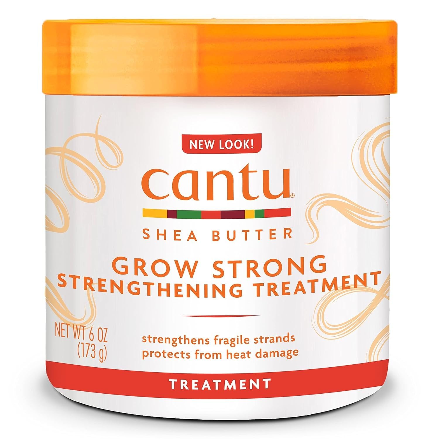 Cantu Grow Strong Strengthening Treatment – krem pielęgnacyjny do łamliwych włosów – nawilżający – chroni przed uszkodzeniami spowodowanymi wysoką temperaturą – z masłem shea – zapobiega łamaniu
