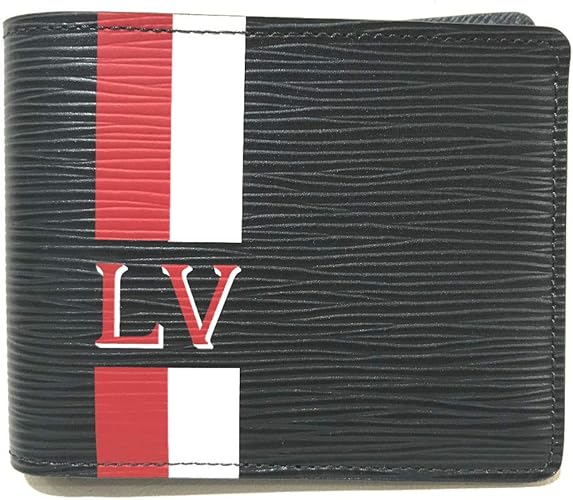 Amazon ルイヴィトン Louis Vuitton M ポルトフォイユ ミュルティプル エピ ストライプ 短財布 二つ折り財布 小銭入れなし エピ メンズ 未使用 中古 Louis Vuitton ルイヴィトン 財布