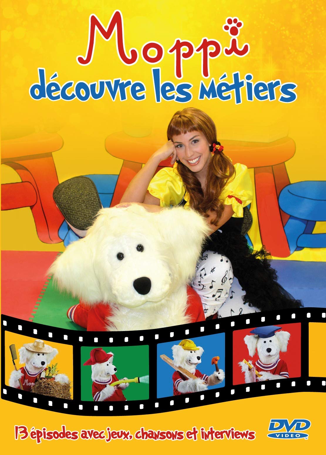MOPPI ET MELODIE - MOPPI DECOUVRE LES METIERS [DVD]