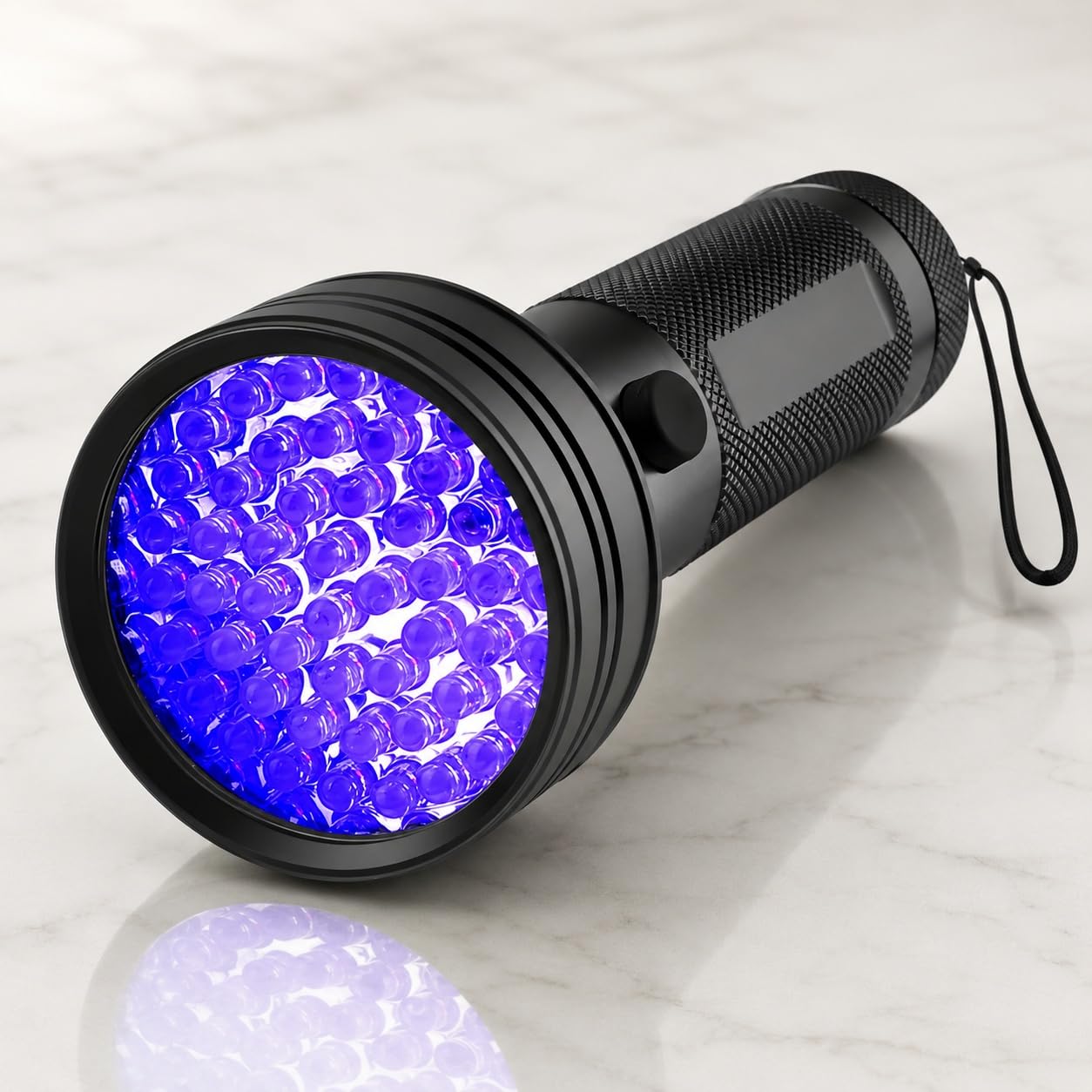 Calyrex UV Flashlight Black Light 365nm, 51 LED Blacklight Waterproof IPX6 Hanheld Torch Pet Urine Detector for Dog/Cat Urine,Dry Stains,Bed Bug-image-30