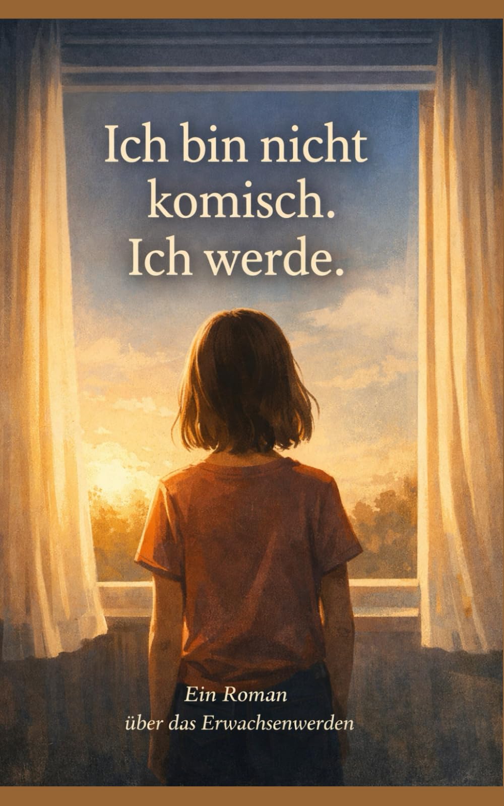 Ich bin nicht komisch. Ich werde.: Ein Roman über das Erwachsenwerden