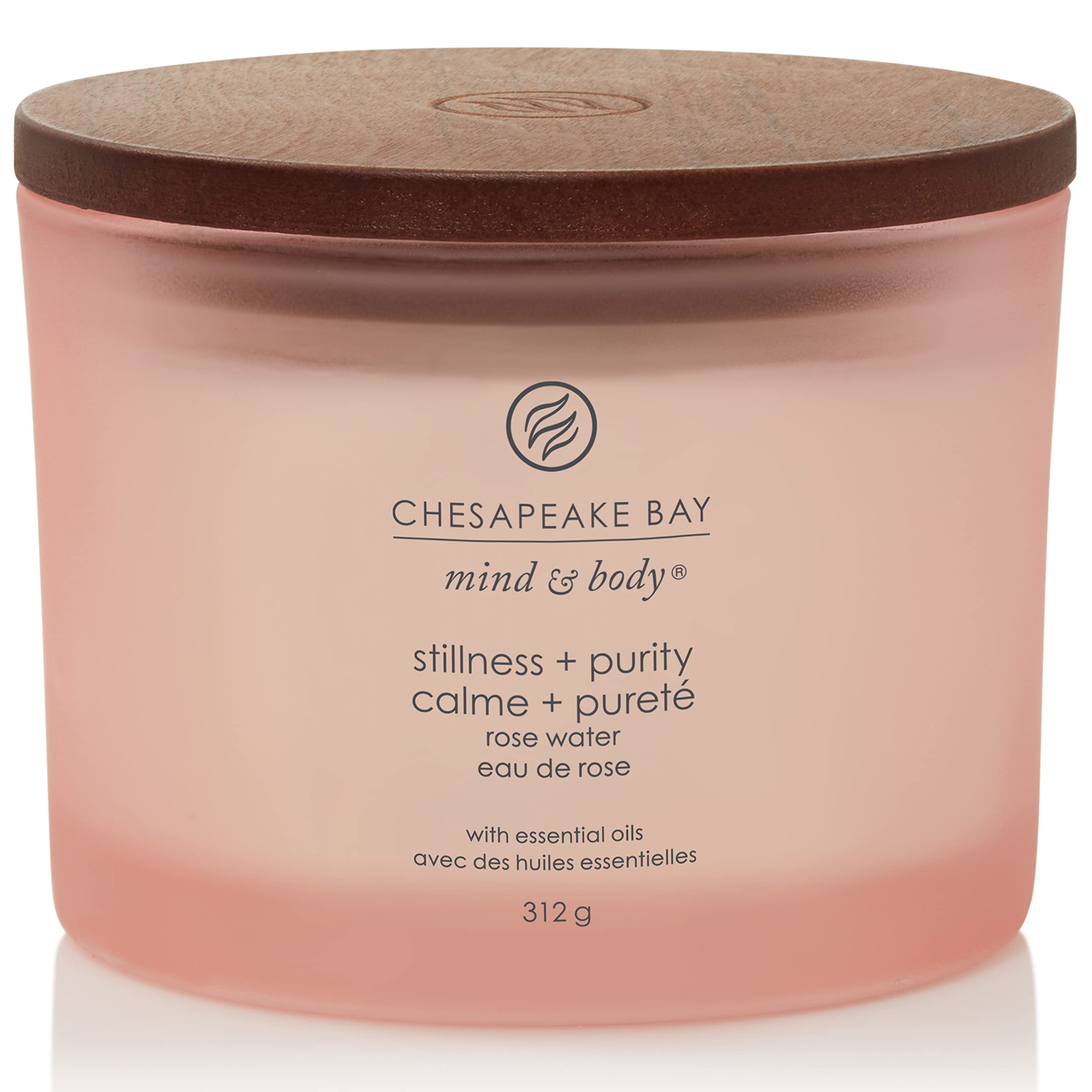 Chesapeake Bay CandleStillness + Purity 3 Wick Tumbler Aromatherapy Candle | Burn Time: Up to 24 Hours | Mind & Body Collection