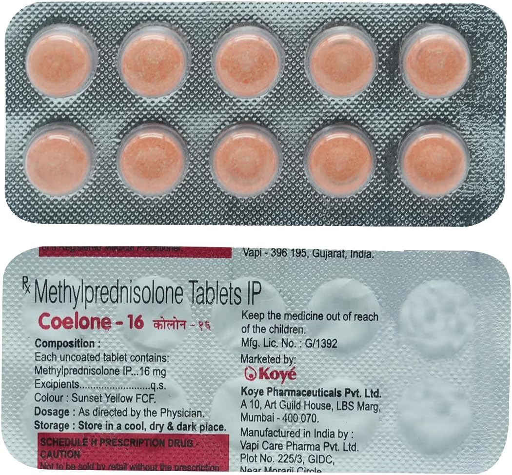Coelone 16 mg - Strip of 10 Tablets