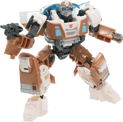 Miniatura 4 de Transformers Rise of The Beasts Deluxe Class Wheeljack Figure 12.5 cm
