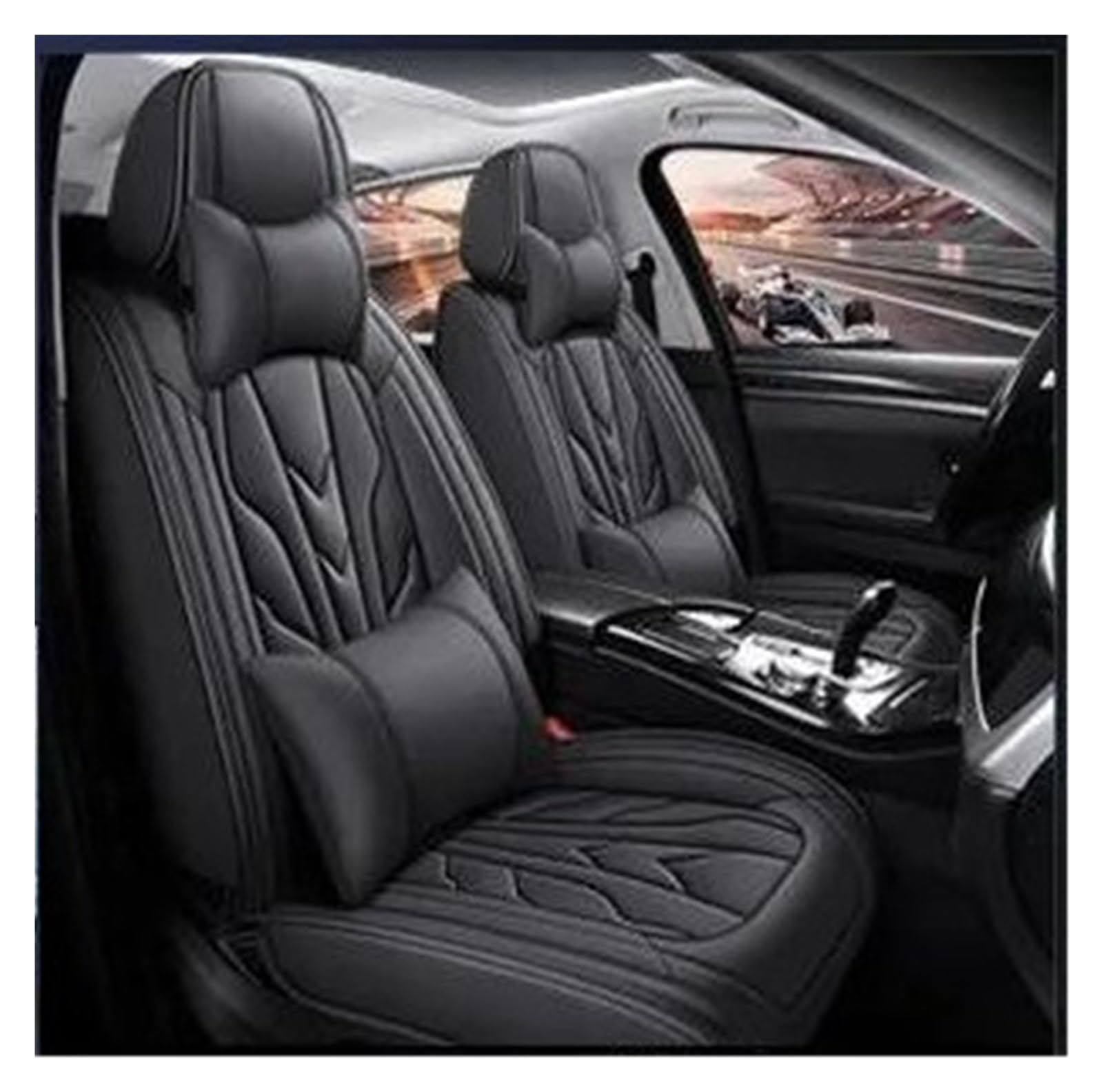 Fundas Asientos Coche Para GLA CLA CLS GLC GLE GLK GLS CLK SLC SL ML GL