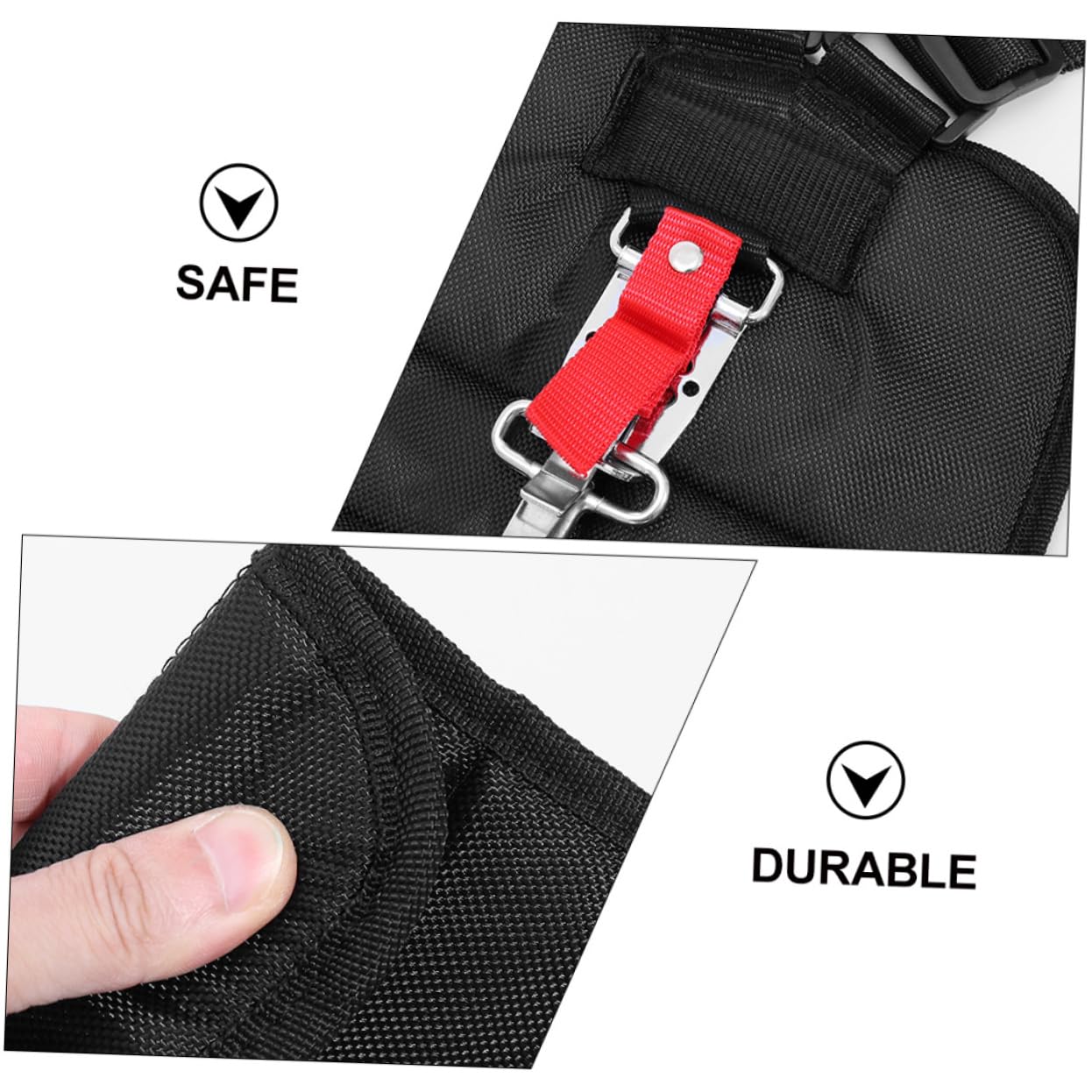 GALPADA 2 Pezzi Cinghia Imbottita Professionale per Decespugliatore Resistente Imbracatura Ergonomica per Tosaerba Accessori Pratici per Giardinaggio