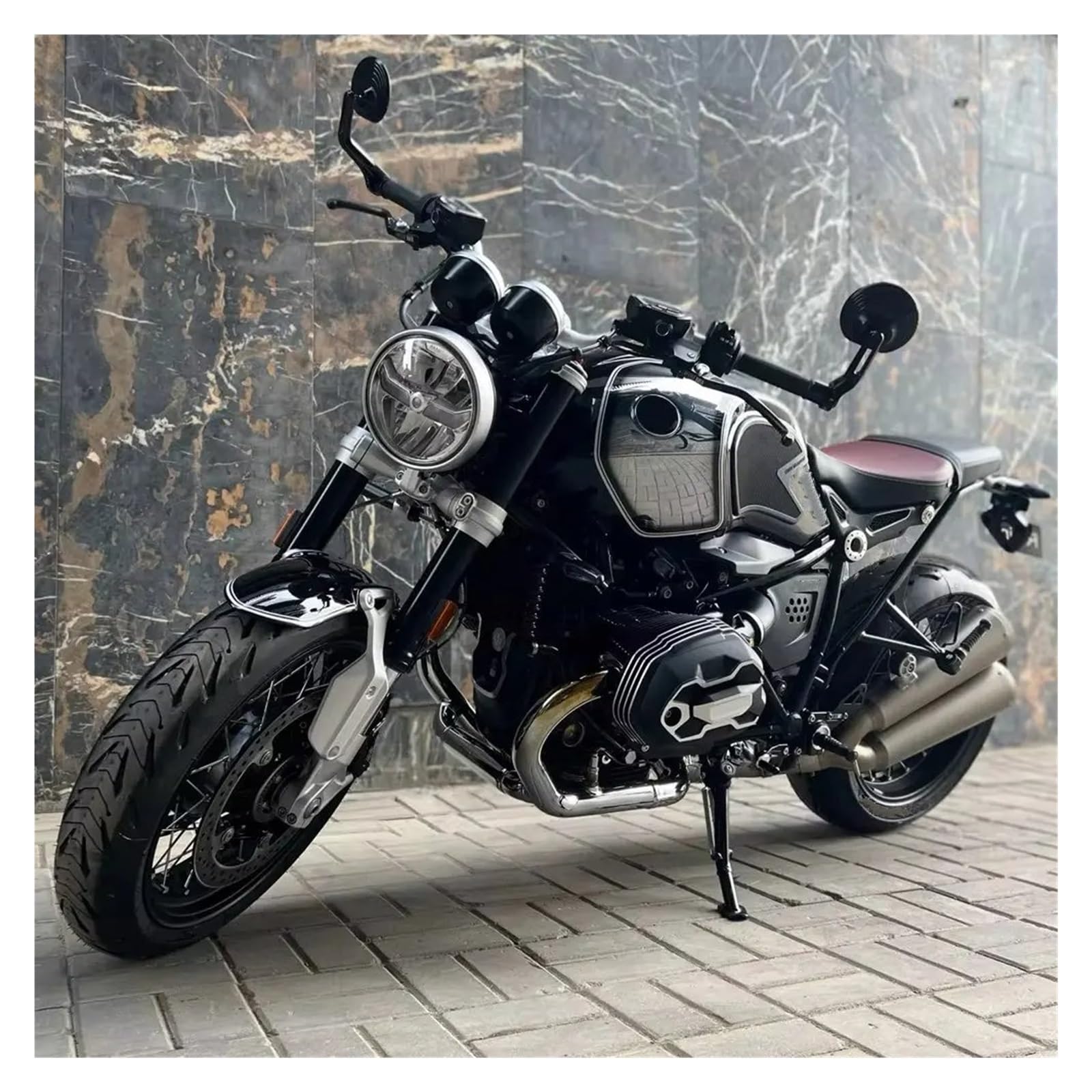 Specchietti Moto Manubrio Per BMW Per Rninet Per Scrambler Per Per Scrambler Per Urban G/S Specchietto retrovisore moto Accessori