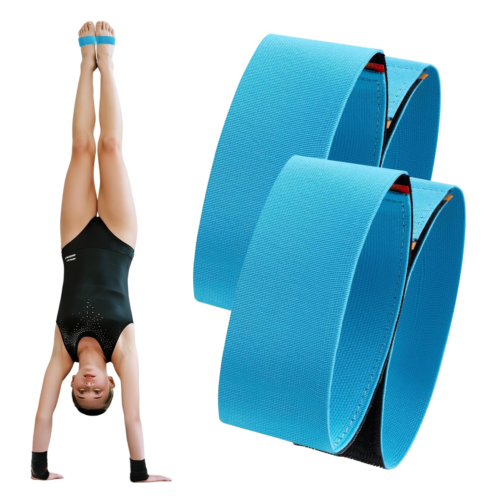 2 Sets of Elastic Sticky Toes for Gymnastics and Dance - Ideal Tumbling Equipment for Training