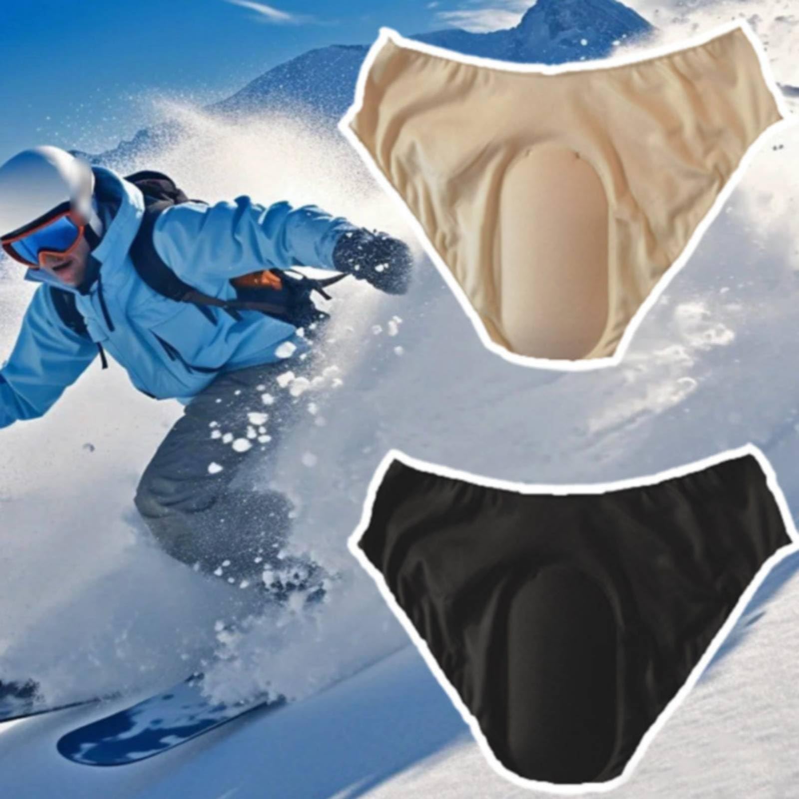 predolo Short Protection Rembourré Extensible Short Protection en Silicone pour Ski, Patinage
