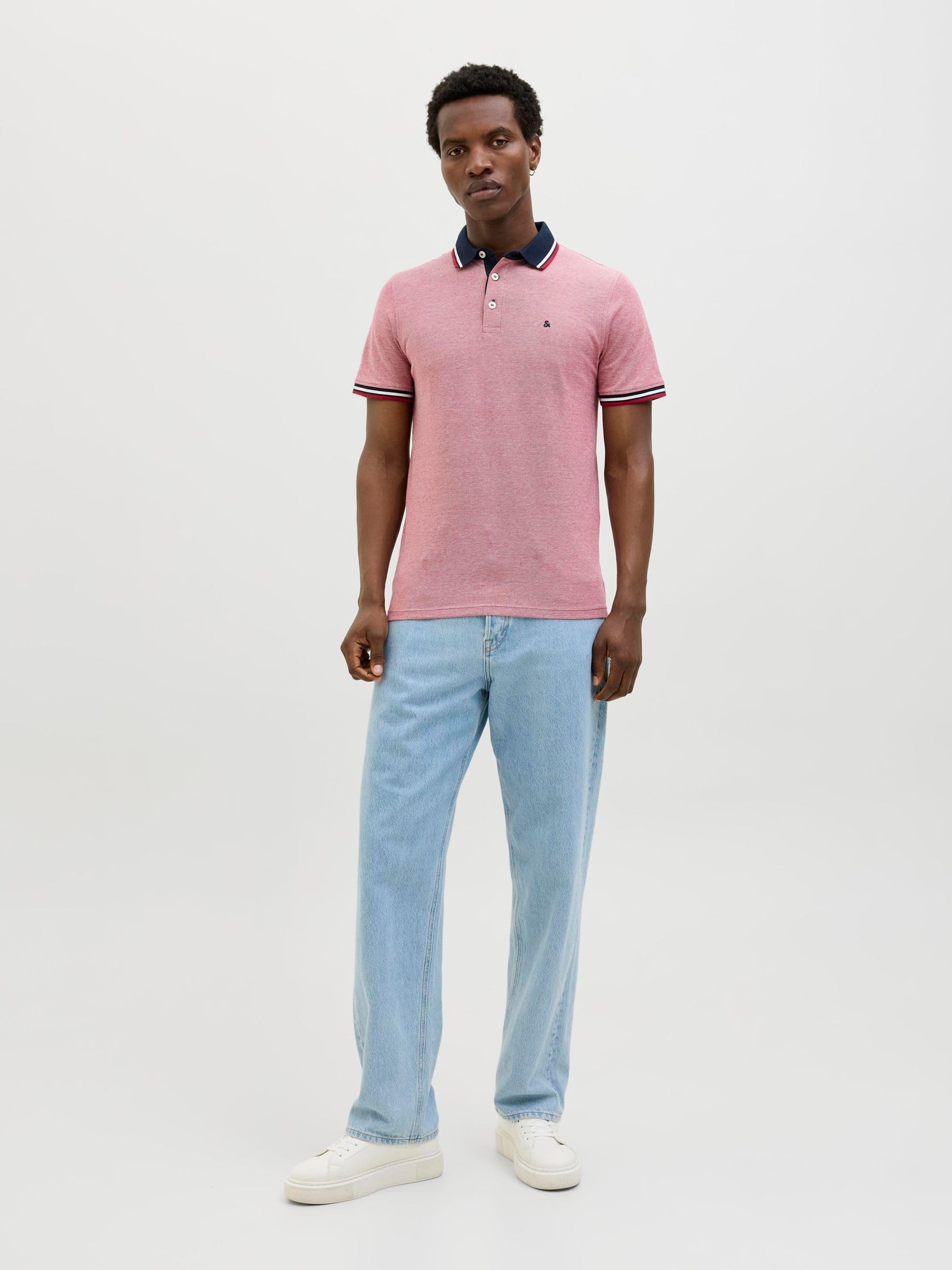 JACK & JONES Polo 2-Pack Plain Shirt Collar Polo