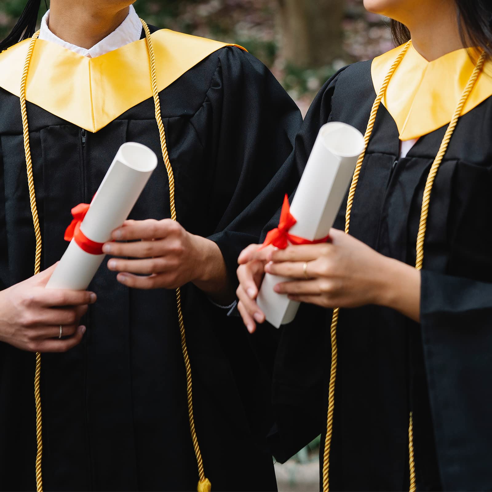 Snapklik.com : 66 Inches Tassel Cord Graduation, Braided Solid Color ...
