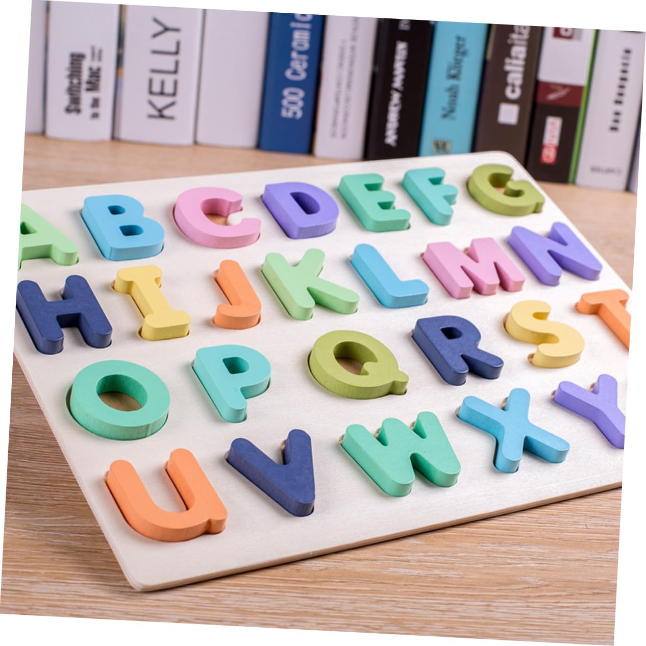 WOONEKY Bloques Números y Letras Rompecabezas Educativos Infantiles Montessori para Niña y Juguetes de Construcción para Desarrollo Cognitivo y Aprendizaje Temprano