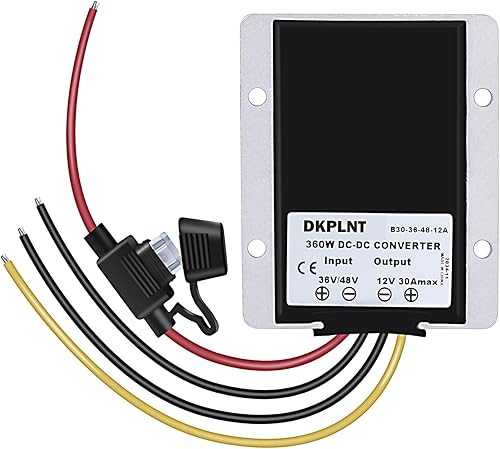 Miniatura 2 de 30A 360W 12v Carrito de Golf 48V 36V a 12V Convertidor Regulador de Voltaje Carro de Golf Convertidor de Voltaje Impermeable