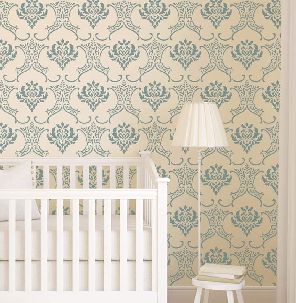 Wall Stencil for Painting on Walls 12x16 Inch Reusable