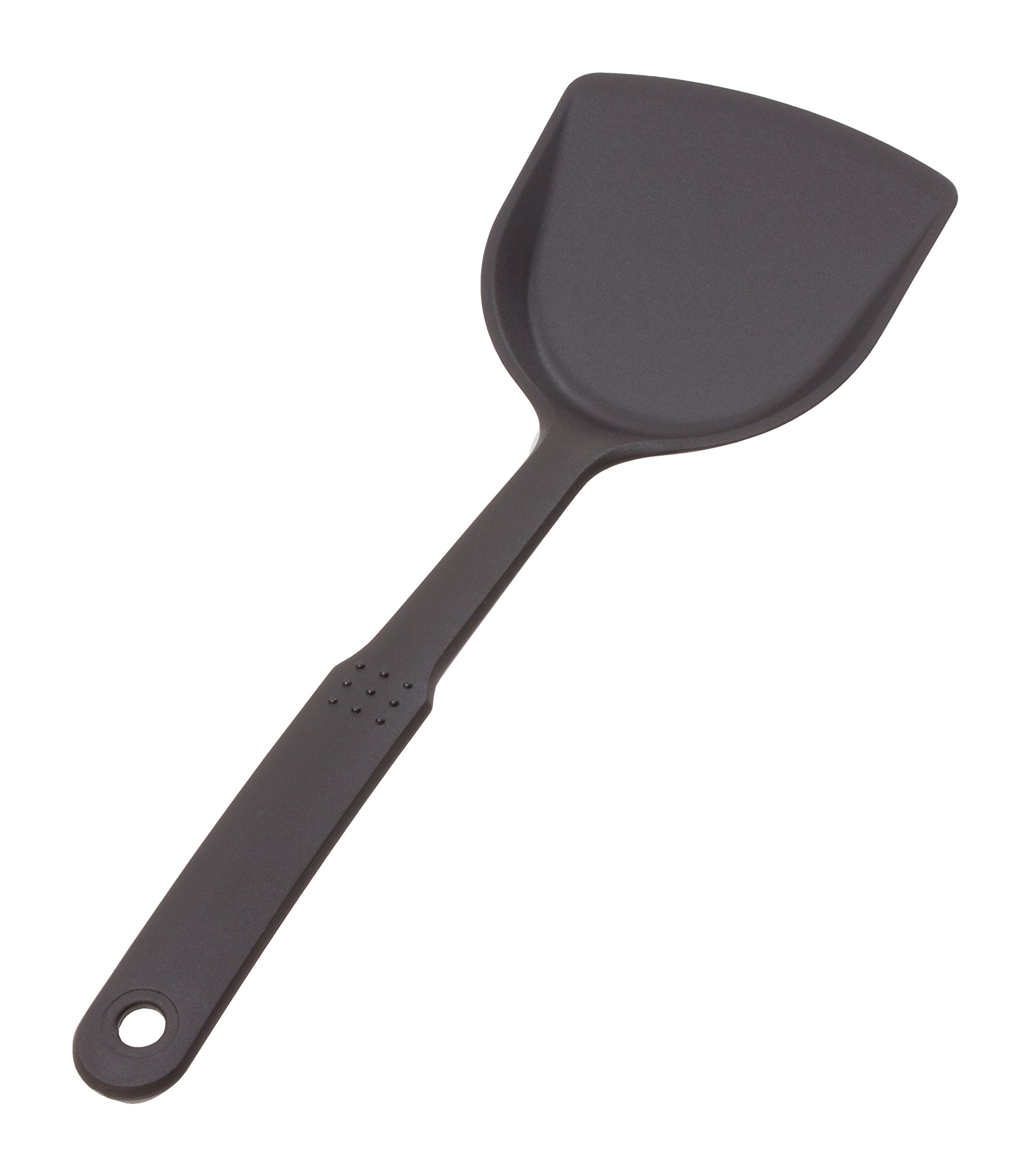 Crestware Nylon Solid Scoop Turner, 12", Silver